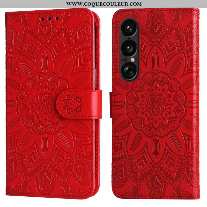 Housse Sony Xperia 1 VII Motif Tournesol