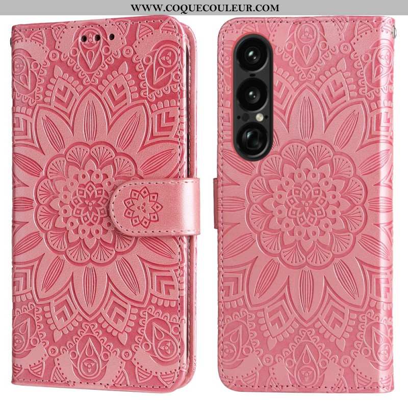 Housse Sony Xperia 1 VII Motif Tournesol