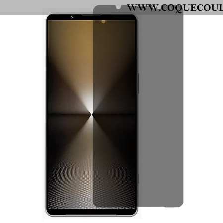 Protection en Verre Trempé Anti-Espion pour Écran Sony Xperia 1 VII