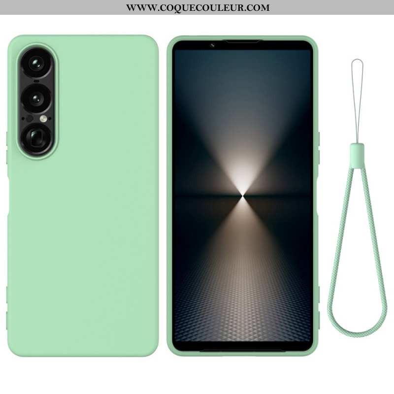 Coque Sony Xperia 1 VII Silicone à Lanière