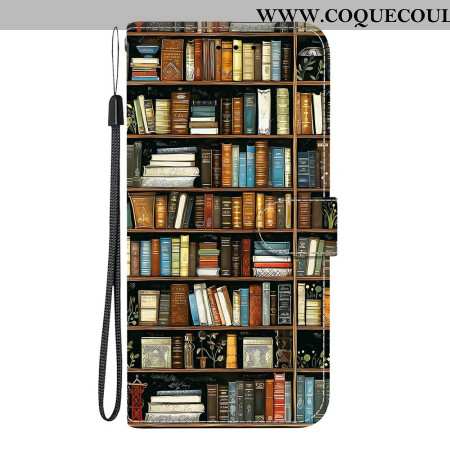 Housse Sony Xperia 10 VII Bibliothèque