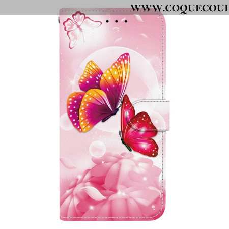 Housse Sony Xperia 10 VII Papillons Roses