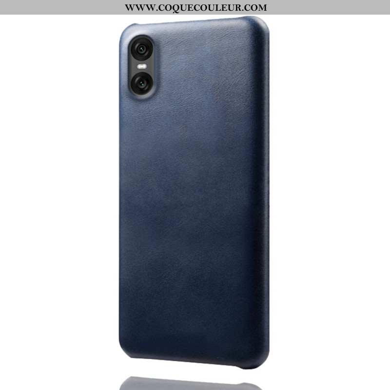 Coque Sony Xperia 10 VII Effet Cuir