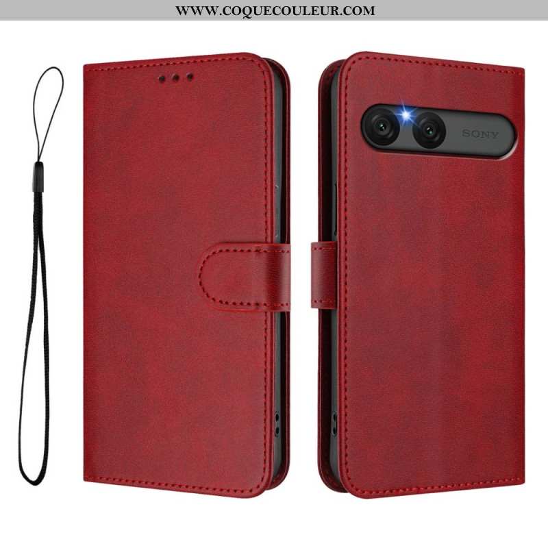 Housse Sony Xperia 10 VII Effet Cuir