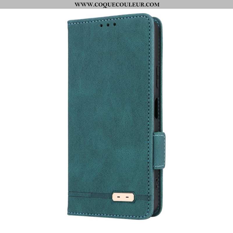 Housse Sony Xperia 10 VII Effet Daim Rétro