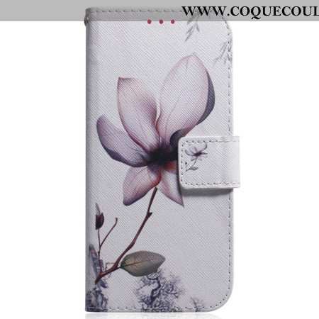Housse Sony Xperia 10 VII Fleur Rose