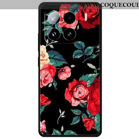 Coque Xiaomi 15 Pro Florale Rouge
