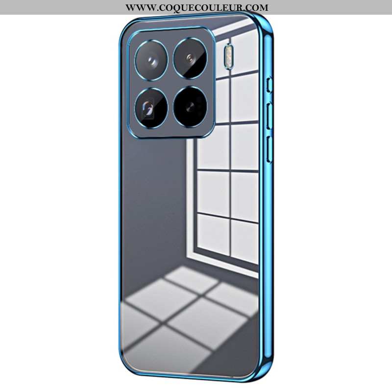 Coque pour Xiaomi 15 Pro Rebord Effet Métal