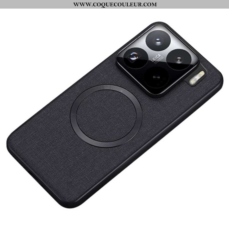 Coque Xiaomi 15 Pro Compatible MagSafe Tissu