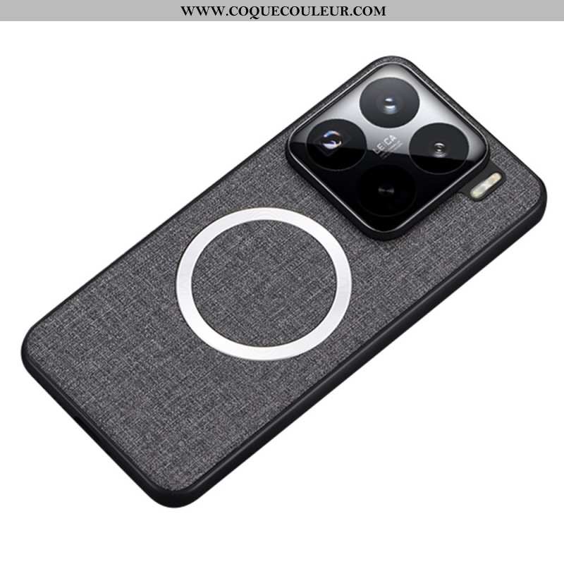 Coque Xiaomi 15 Pro Compatible MagSafe Tissu