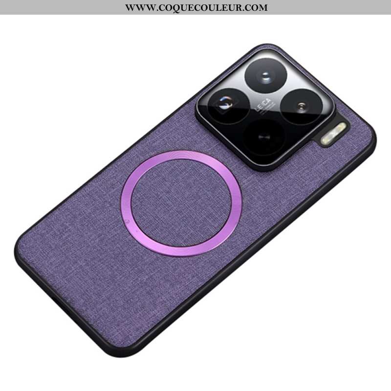 Coque Xiaomi 15 Pro Compatible MagSafe Tissu