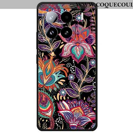 Coque Xiaomi 15 Pro Fleurs Violettes