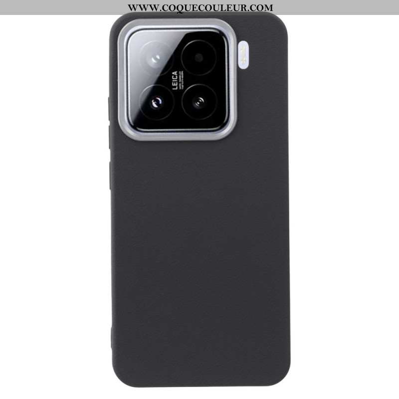 Coque Xiaomi 15 Pro Texture Simili Cuir