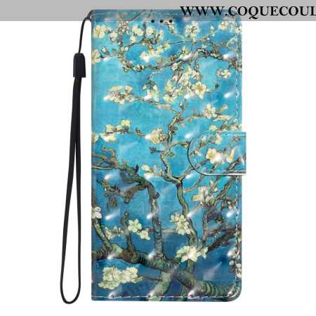 Housse Xiaomi 15 Pro Branches Fleuries 3D