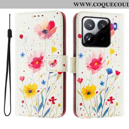 Housse Xiaomi 15 Pro Motif floral