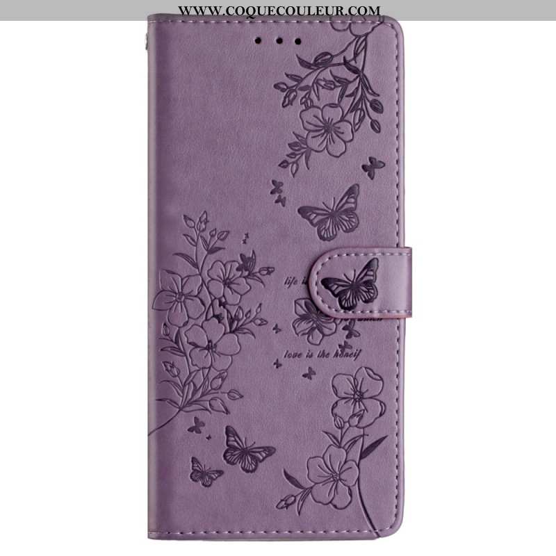 Housse Xiaomi 15 Pro Papillon Floral
