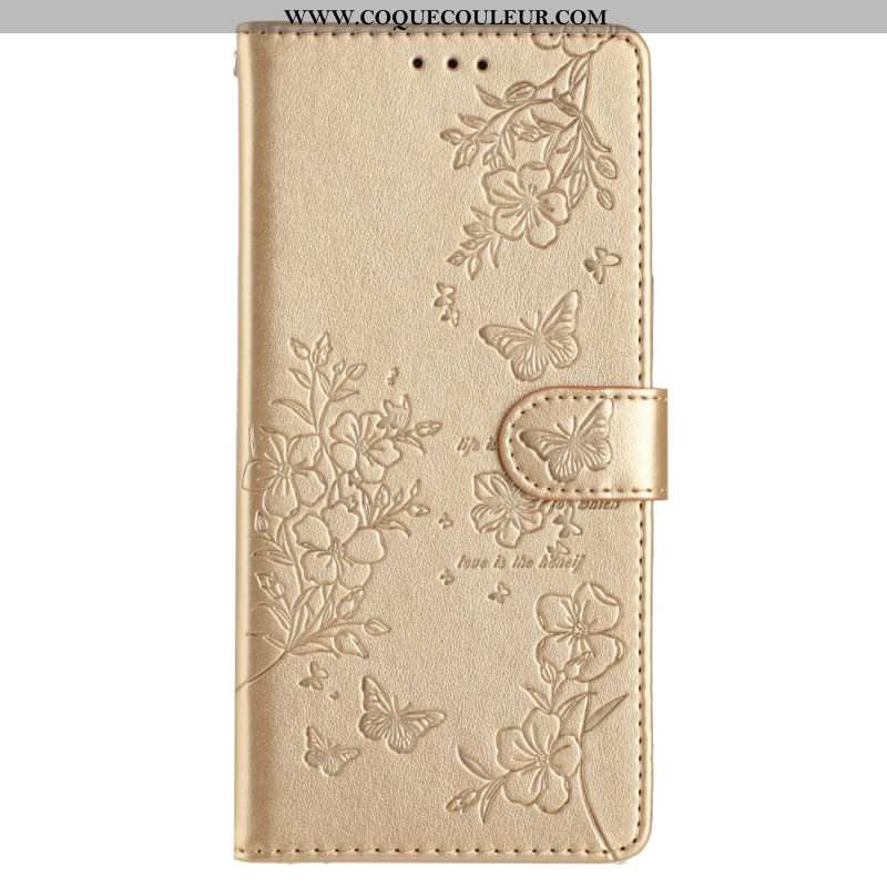 Housse Xiaomi 15 Pro Papillon Floral