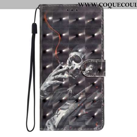 Housse Xiaomi 15 Pro Squelette Fumeur 3D