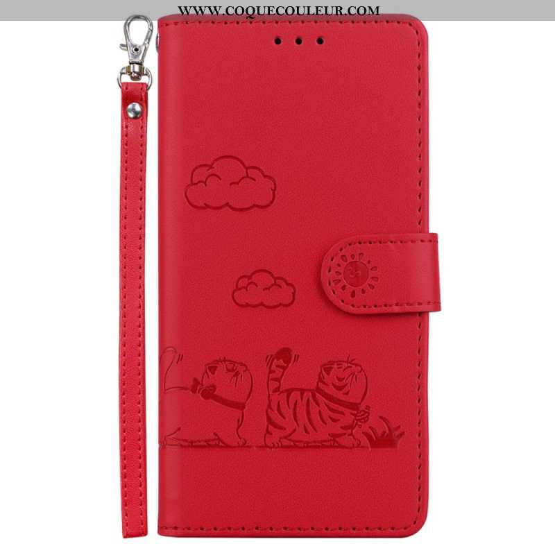 Housse Xiaomi 15 Pro Blocage RFID Scène de Chats