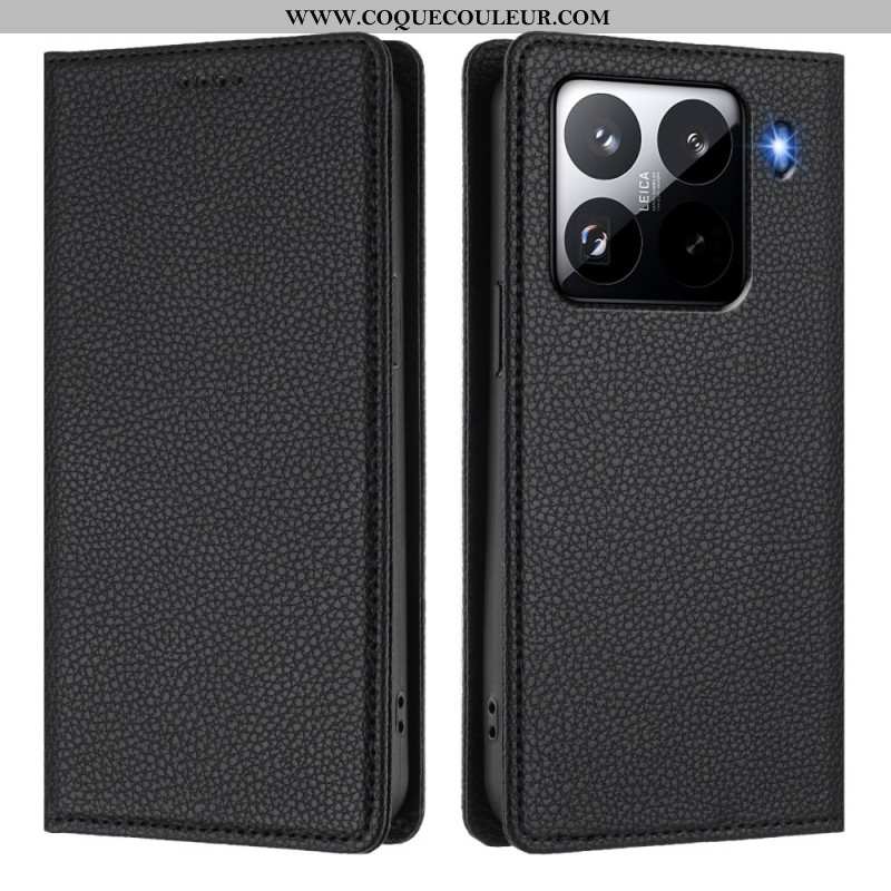 Flip Cover Xiaomi 15 Pro Simili Cuir Blocage RFID