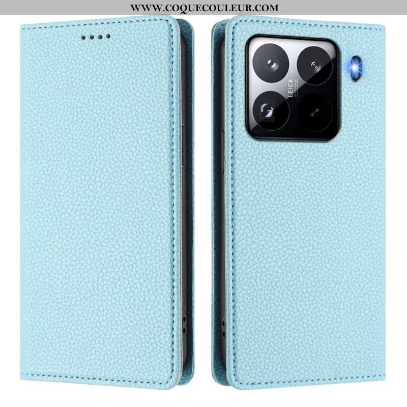 Flip Cover Xiaomi 15 Pro Simili Cuir Blocage RFID