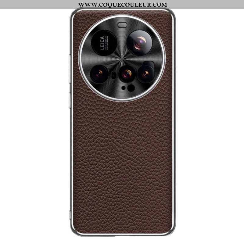 Coque Xiaomi 15 Ultra Cuir Véritable