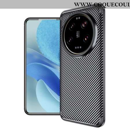 Coque Xiaomi 15 Ultra Texture Fibre de Carbone