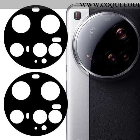 Lentille de Protection en Verre Trempé Xiaomi 15 Ultra (version noire)