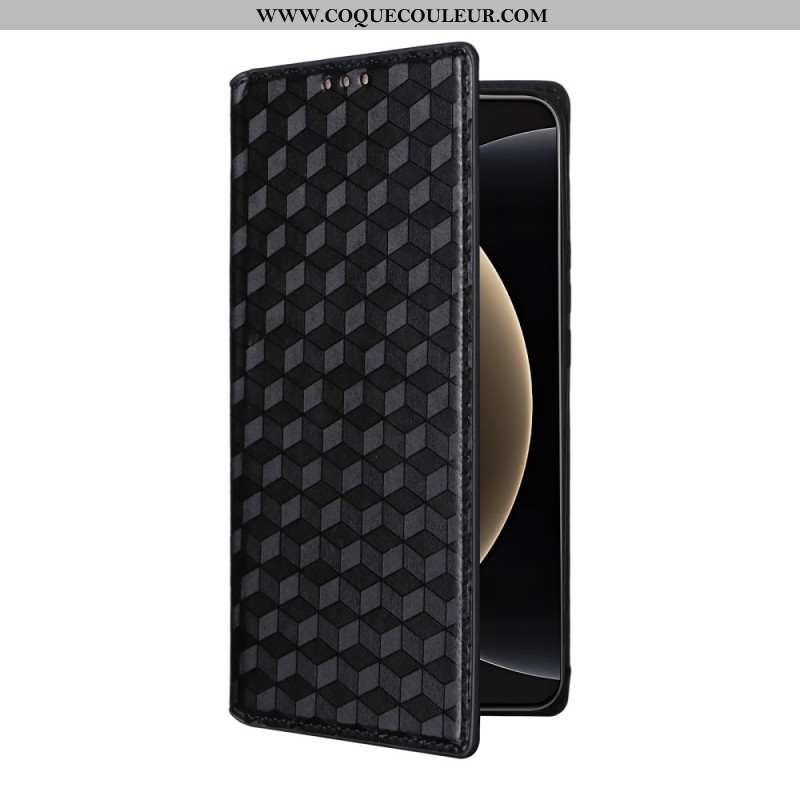 Flip Cover Xiaomi 15 Ultra Losanges 3D