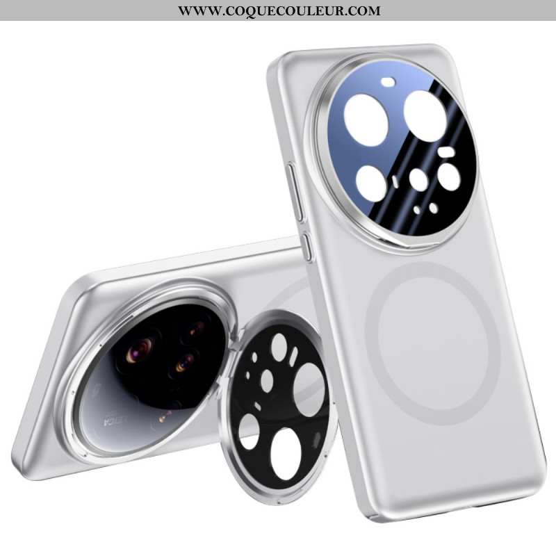 Coque Xiaomi 15 Ultra Compatible MagSafe Alliage avec Support