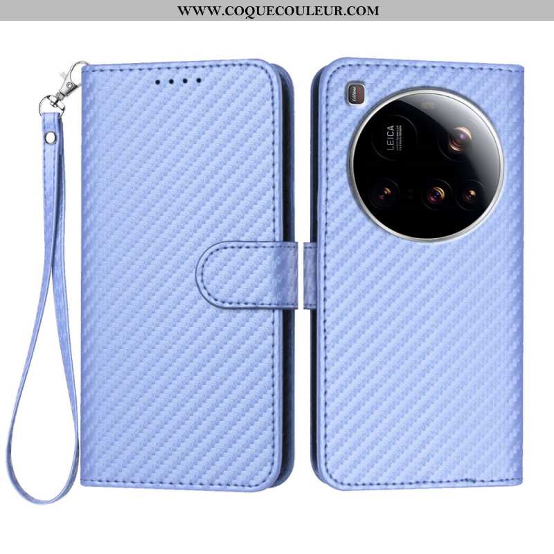 Housse Xiaomi 15 Ultra Fibre Carbone Texturée