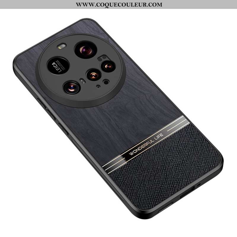 Coque Xiaomi 15 Ultra Texture Bois