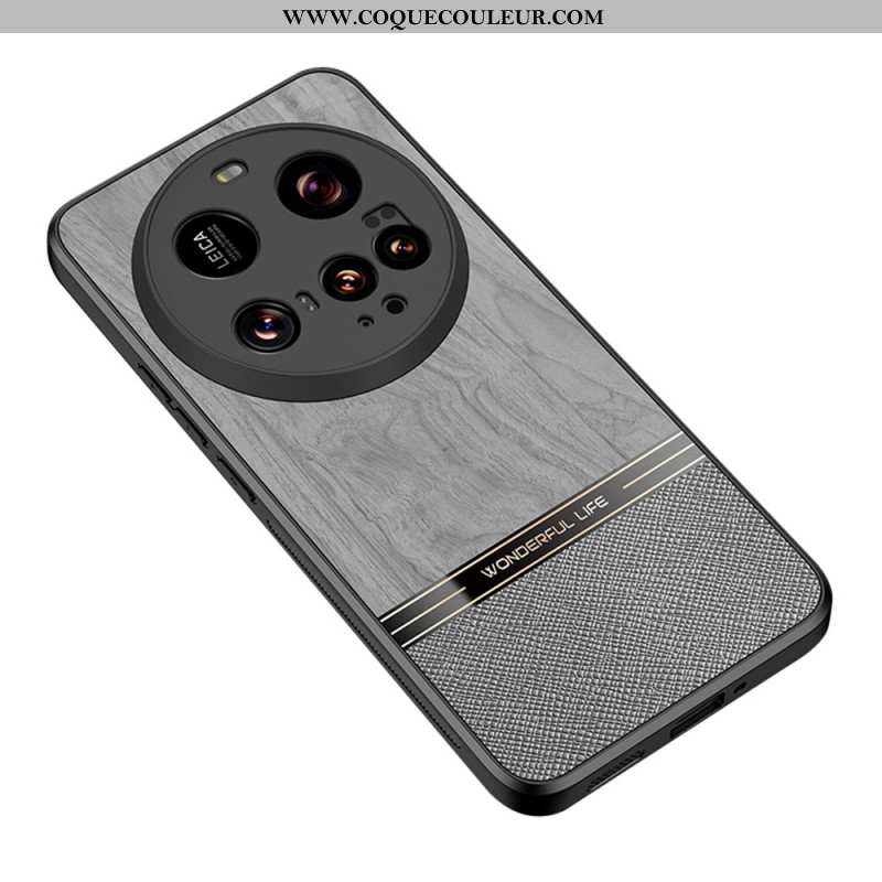 Coque Xiaomi 15 Ultra Texture Bois