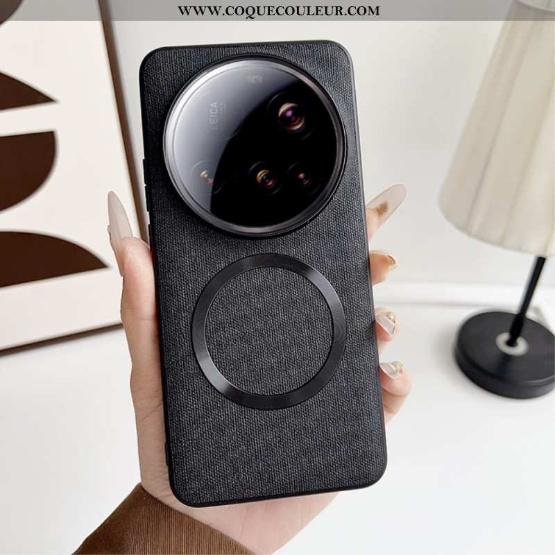 Coque Xiaomi 15 Ultra Compatible MagSafe Tissu