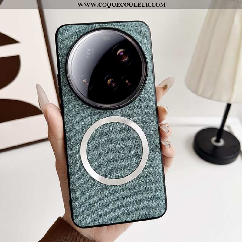 Coque Xiaomi 15 Ultra Compatible MagSafe Tissu