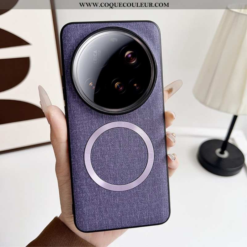 Coque Xiaomi 15 Ultra Compatible MagSafe Tissu