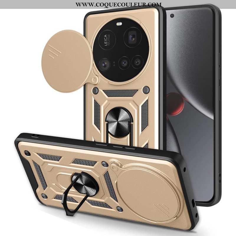 Coque Xiaomi 15 Ultra Couvercle Coulissant pour Caméra et Support