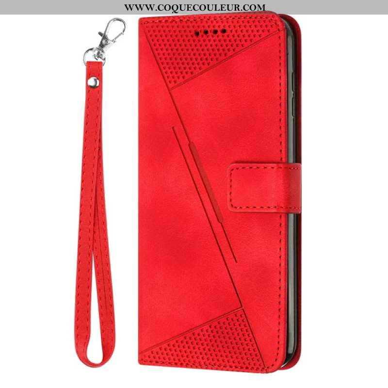 Housse Xiaomi 15 Ultra Lignes Géométriques à Lanière