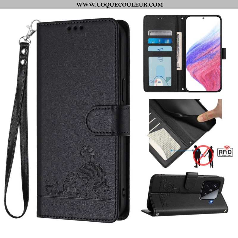 Housse Xiaomi 15 Lanière et Protection RFID