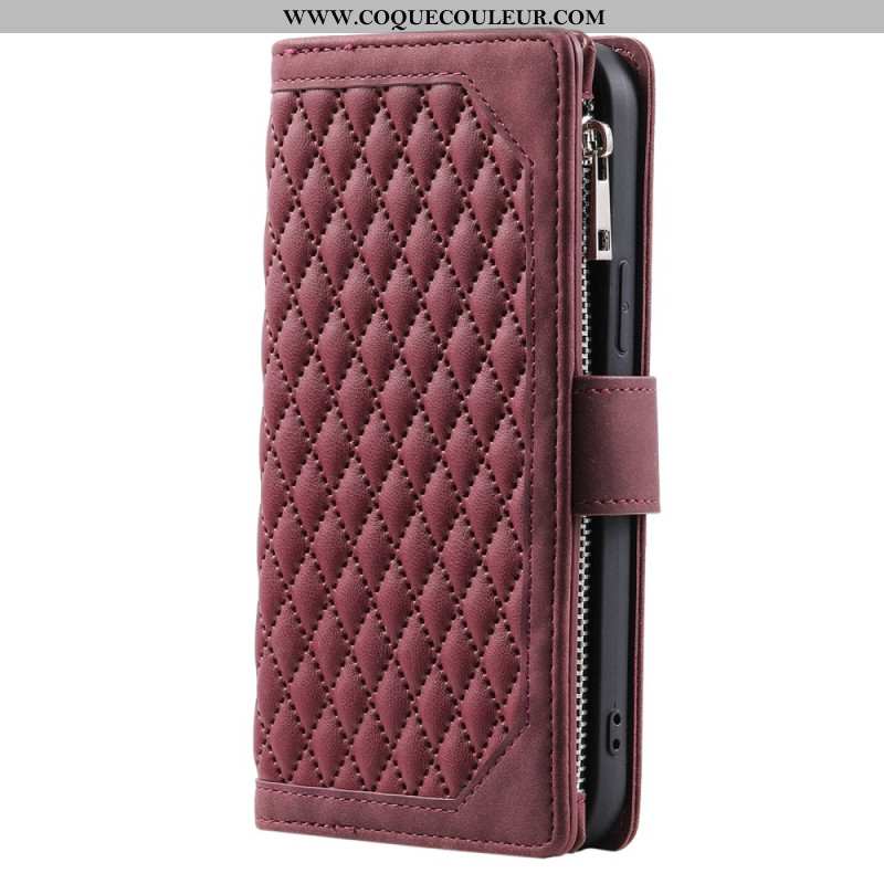 Housse Xiaomi 15 Portefeuille Matelassé