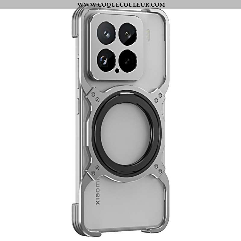 Coque Xiaomi 15 Support et Pare-chocs Métallique