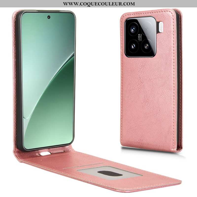 Coque Xiaomi 15 Rabat Vertical Magnétique