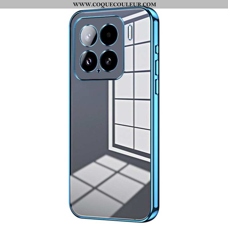 Coque Xiaomi 15 Rebords Style Métal