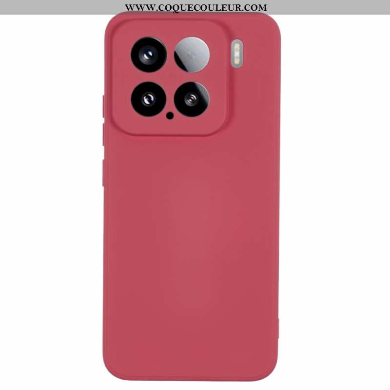 Coque Xiaomi 15 Silicone Doubure Fibre
