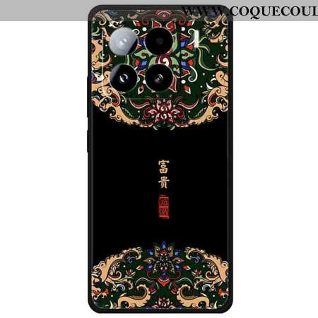 Coque Xiaomi 15 Motif Orient Noir