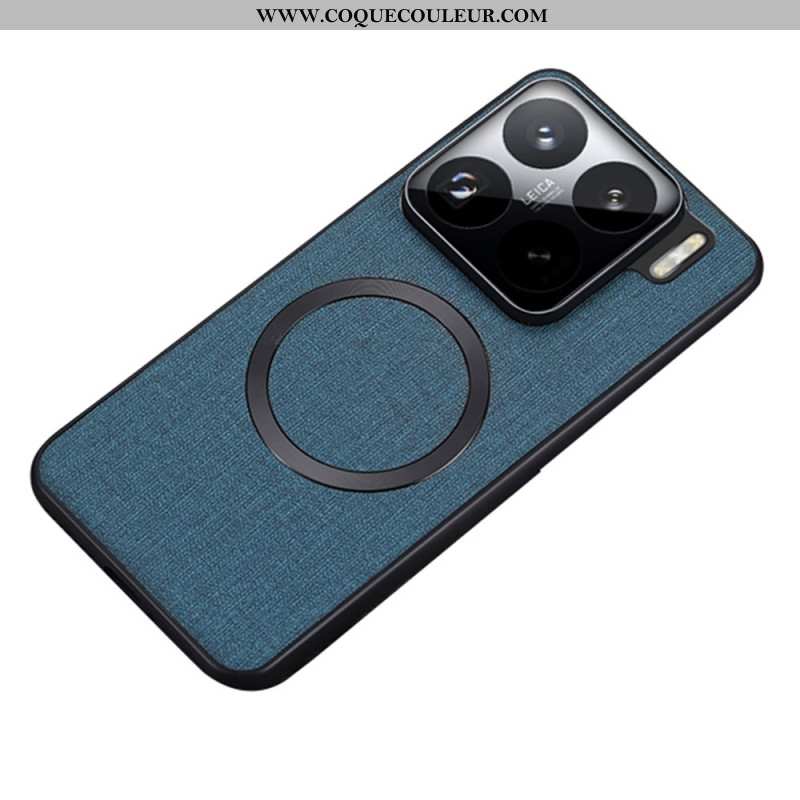 Coque Xiaomi 15 Compatible MagSafe Tissu