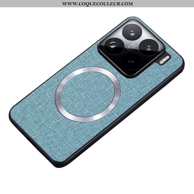 Coque Xiaomi 15 Compatible MagSafe Tissu