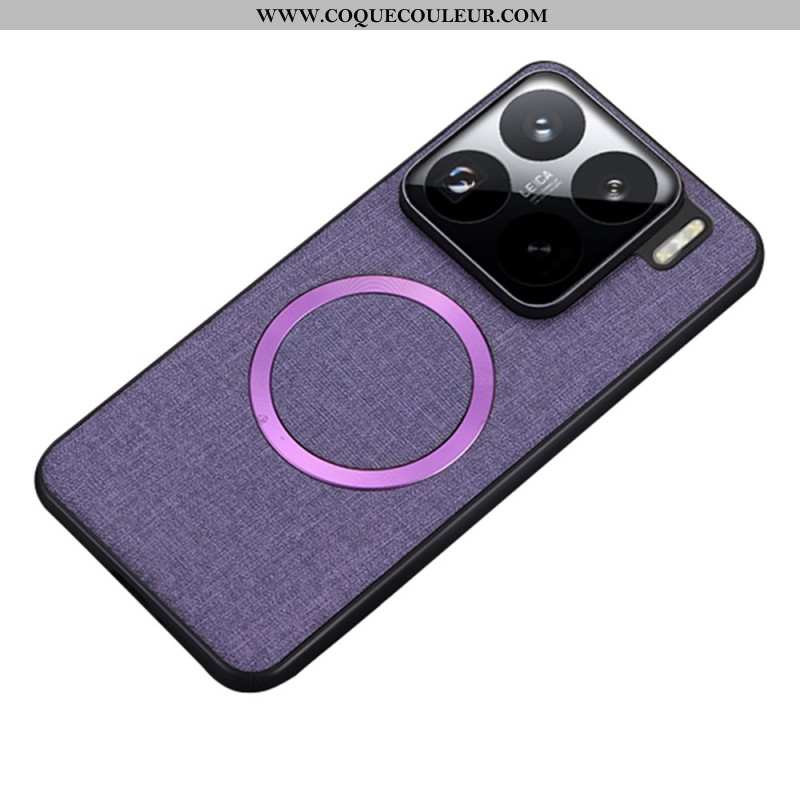 Coque Xiaomi 15 Compatible MagSafe Tissu