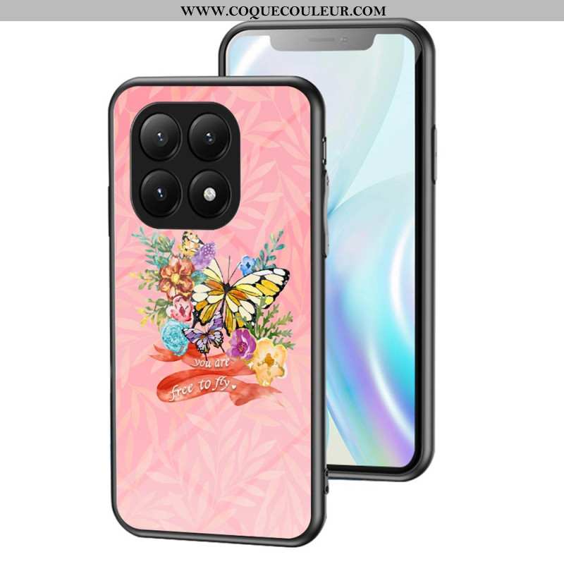 Coque Xiaomi 15T Pro Verre Trempé Papillons