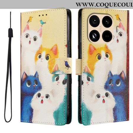 Housse Xiaomi 15T Pro Chats Colorés